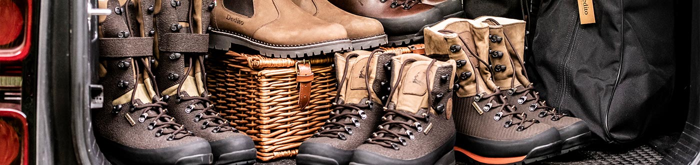 Dedito Boots are handmade in Italy using the best quality leather available to give you top quality hill and shooting boots