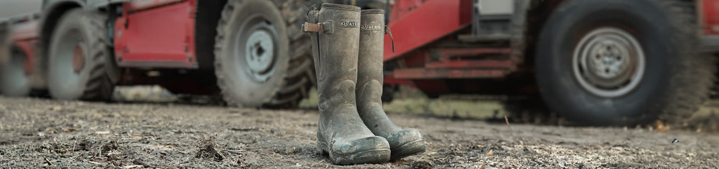 Farm wellies, agricultural wellington boots