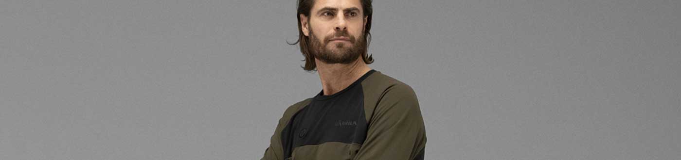 Shop Harkila base layers for men & women, including merino wool base layers, long johns, heated thermals & mesh base layers