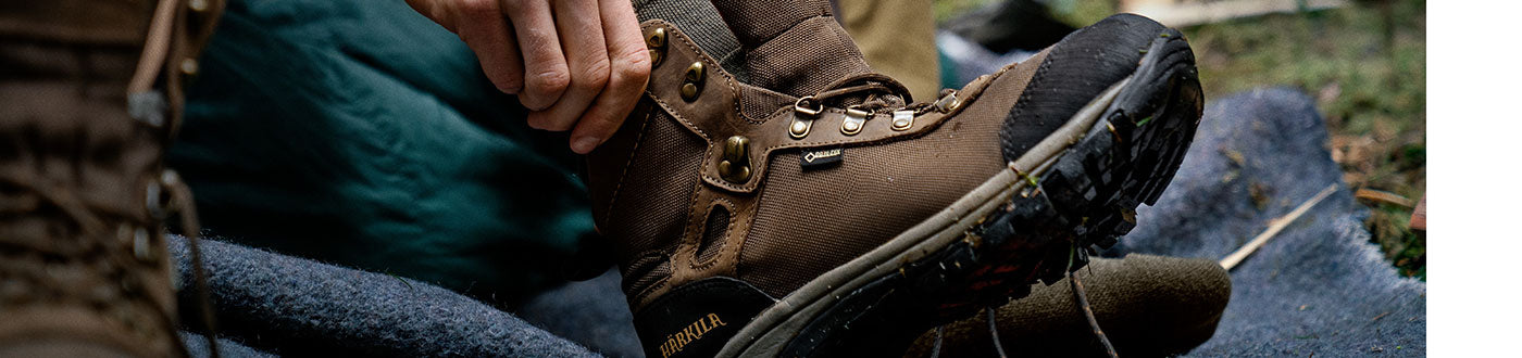 Shop Harkila boots for men & women. Waterproof hunting boots, leather shooting boots & durable stalking boots for all terrain