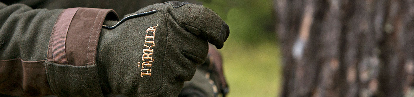 Shop Harkila gloves including waterproof shooting gloves, hunting gloves & camouflage gloves designed for warmth & precision