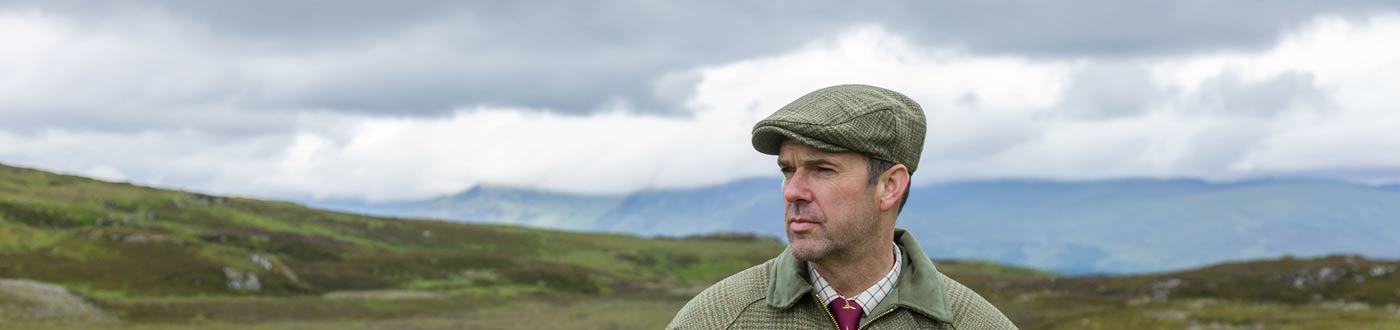 Tweed caps for men & women, waterproof flat caps | ArdMoor