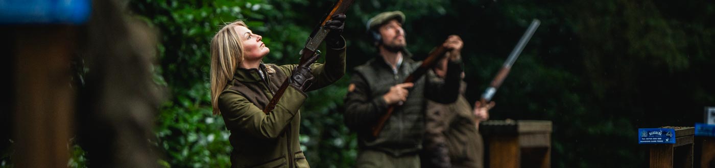Ladies shooting jackets for game, stalking & clays. Shop tweed, waterproof & breathable styles from Deerhunter & Harkila