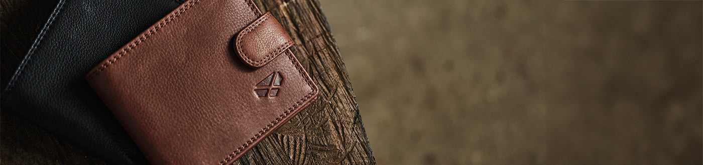Men's leather wallets, pewter keyrings & certificate wallets from Croots & Hoggs of Fife. Find practical outdoor accessories