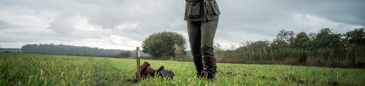 Waterproof shooting trousers for men and women