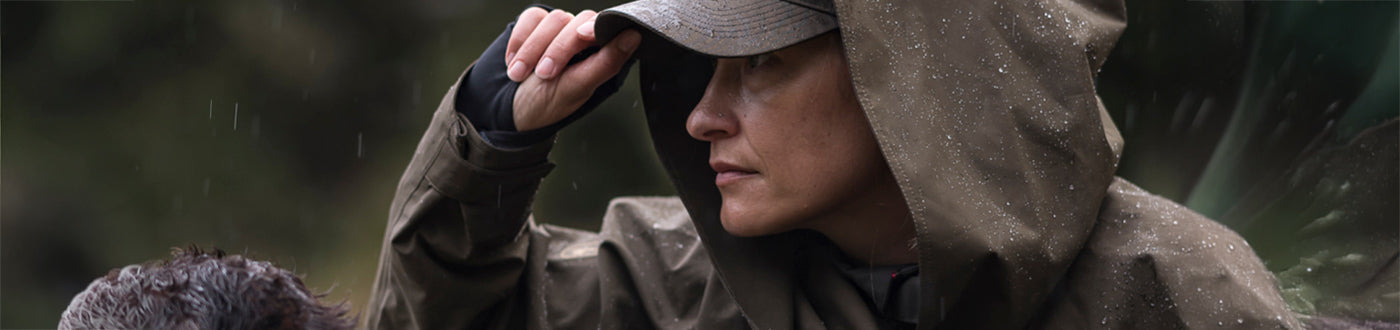 Women’s ponchos to stay dry & comfortable outdoors.