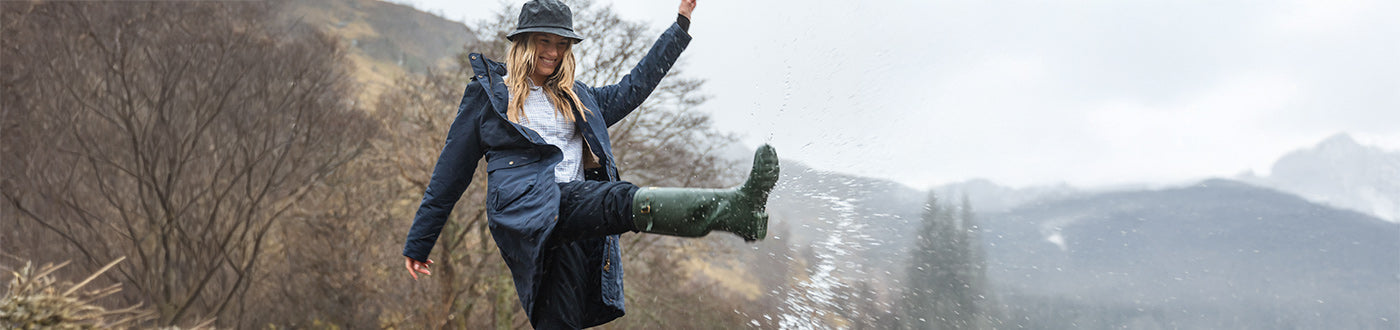 Women’s wellington boots for shooting, walking & work. Neoprene, leather-lined & short wellies from Aigle, Muck Boots & more