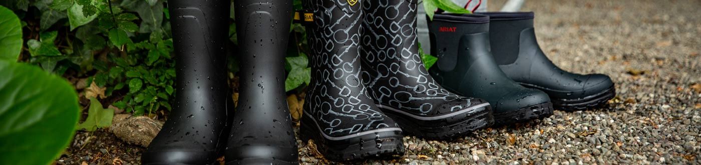 Womens Wellington Boots | Neoprene, Leather & Fleece Lined | ArdMoor