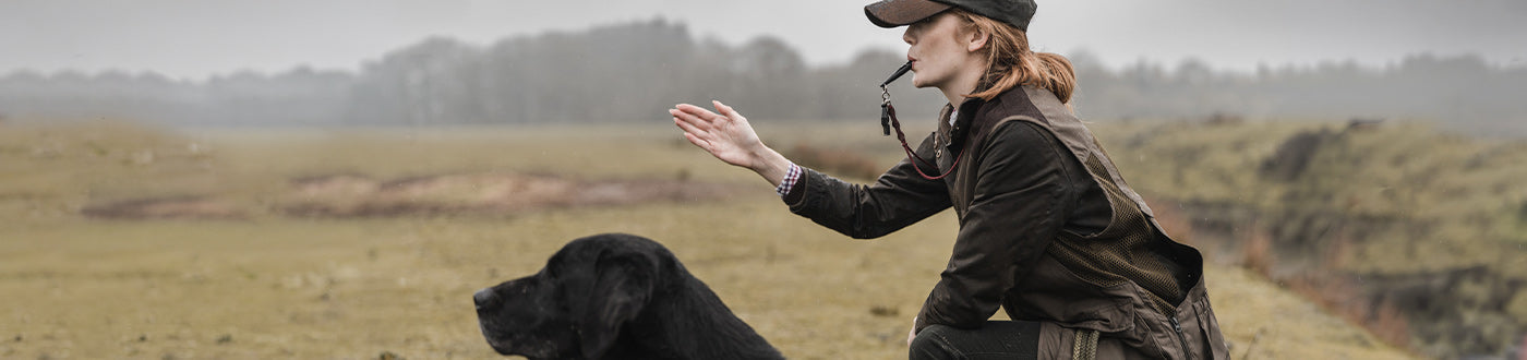 Gundog whistles for training and fieldwork