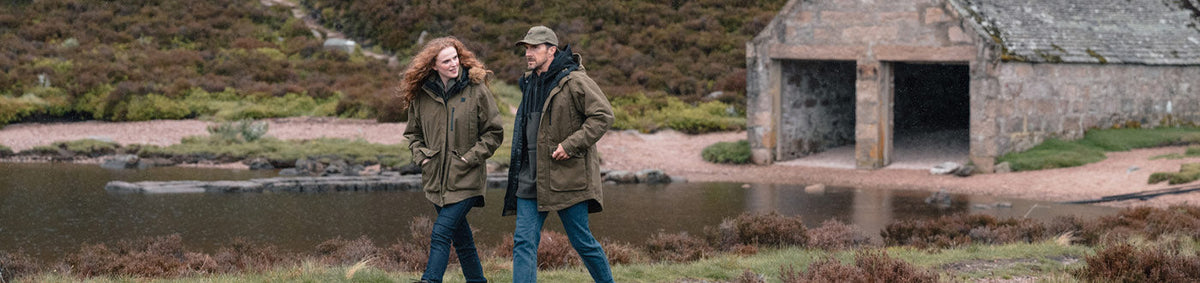 Hoggs of Fife Jackets for men & women, with smocks, waterproof shooting jackets, wax coats, dog walking & farming jackets