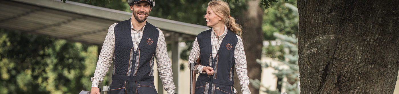 Shooting Waistcoats for men and women, and tweed shooting waistcoats