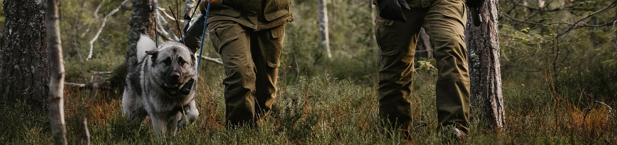 Stalking trousers for deer stalking and hunting