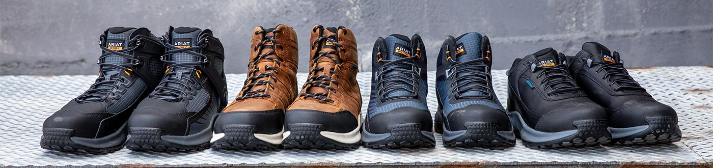 Work boots, chelsea work boots & waterproof work boots for men and women. Comfy work boots, steel toe cap boots & more