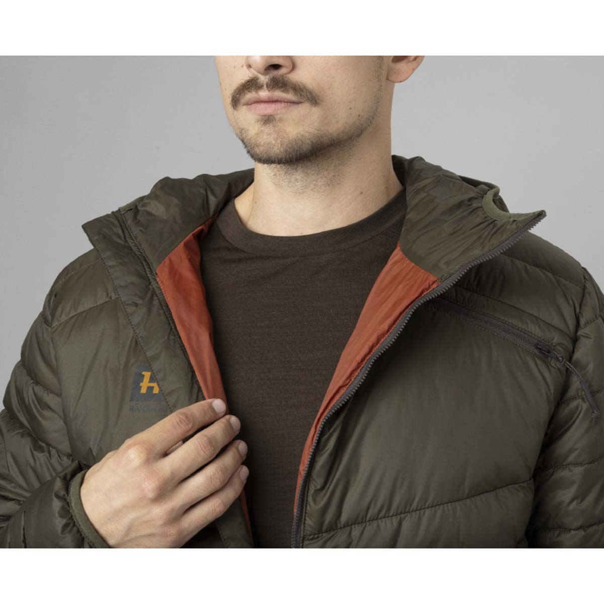 Harkila Logmar Insulated Packable Hooded Jacket - zip Harkila Logmar Insulated Packable Hooded Jacket - zip