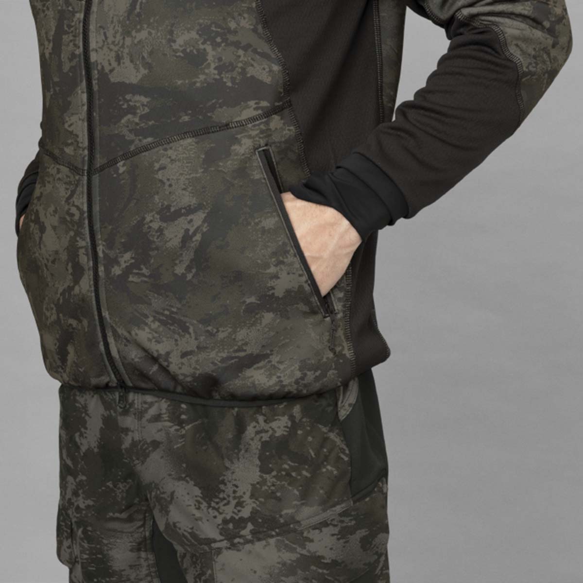 Härkila NOCTYX Camo Fleece Jacket - pocket Härkila NOCTYX Camo Fleece Jacket - pocket