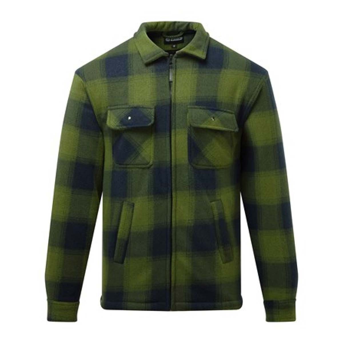 Fort Workwear Portman Shacket Green Fort Workwear Portman Shacket Green