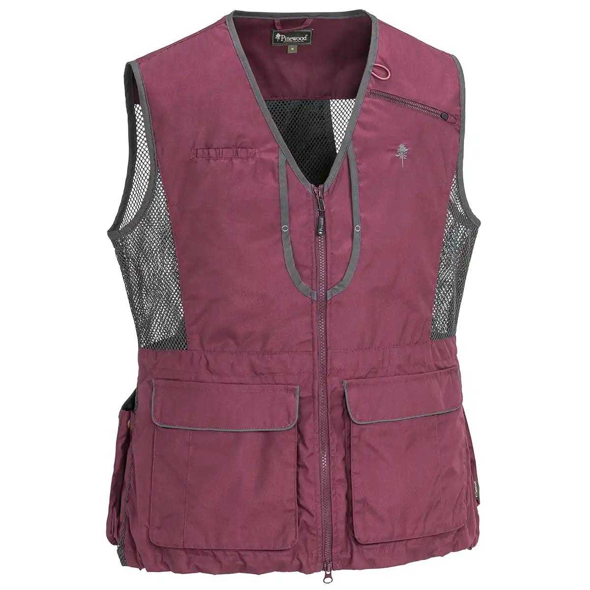 Pinewood Dog Sports 2.0 Womens Vest- Plum/Dark Anthracite Pinewood Dog Sports 2.0 Womens Vest- Plum/Dark Anthracite