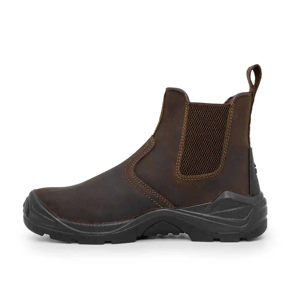 Xpert Defiant SBP Safety Dealer Boot Brown - Inner Side Xpert Defiant SBP Safety Dealer Boot Brown - Inner Side