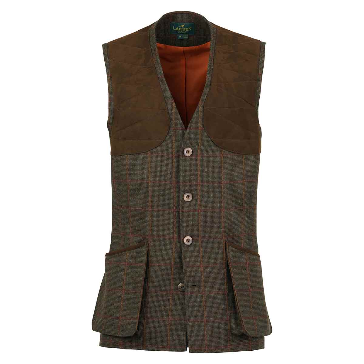 Laksen Hastings Leith Tweed Shooting Vest Laksen Hastings Leith Tweed Shooting Vest