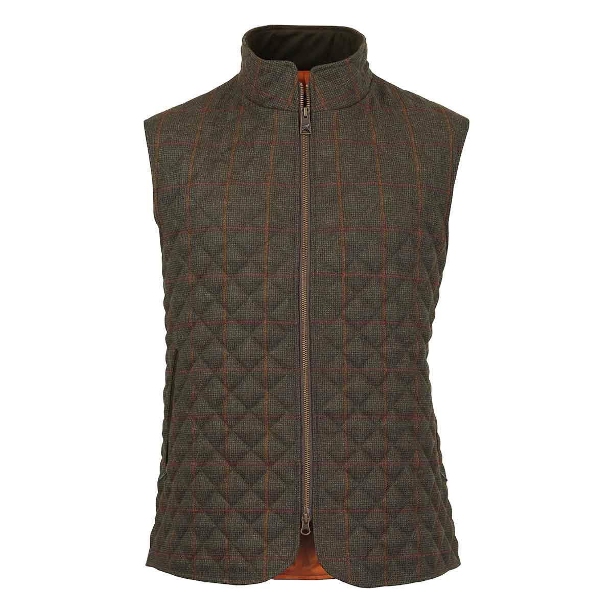 Laksen Hastings Tweed Quilted Vest Laksen Hastings Tweed Quilted Vest