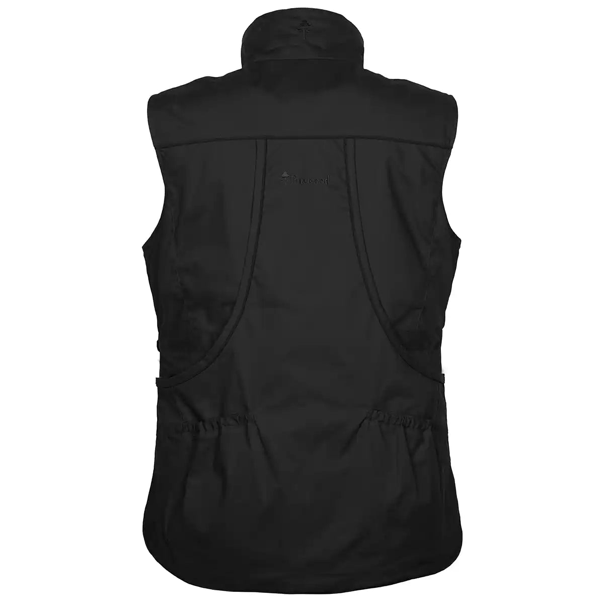 Pinewood Dog Sports Trainer Vest- Black- back Pinewood Dog Sports Trainer Vest- Black- back