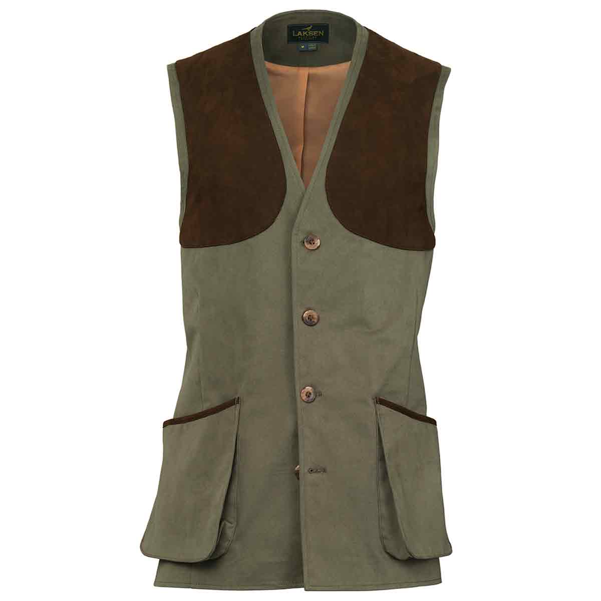 Laksen Lumley Leith Shooting Men's Vest in Olive Laksen Lumley Leith Shooting Men's Vest in Olive