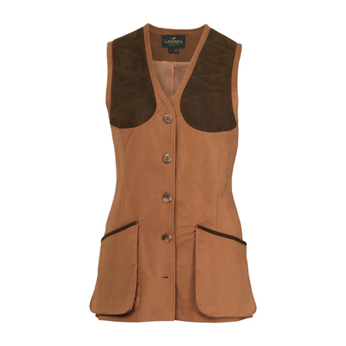Laksen Pennyton Women's Beauly Shooting Vest - Camel Laksen Pennyton Women's Beauly Shooting Vest - Camel