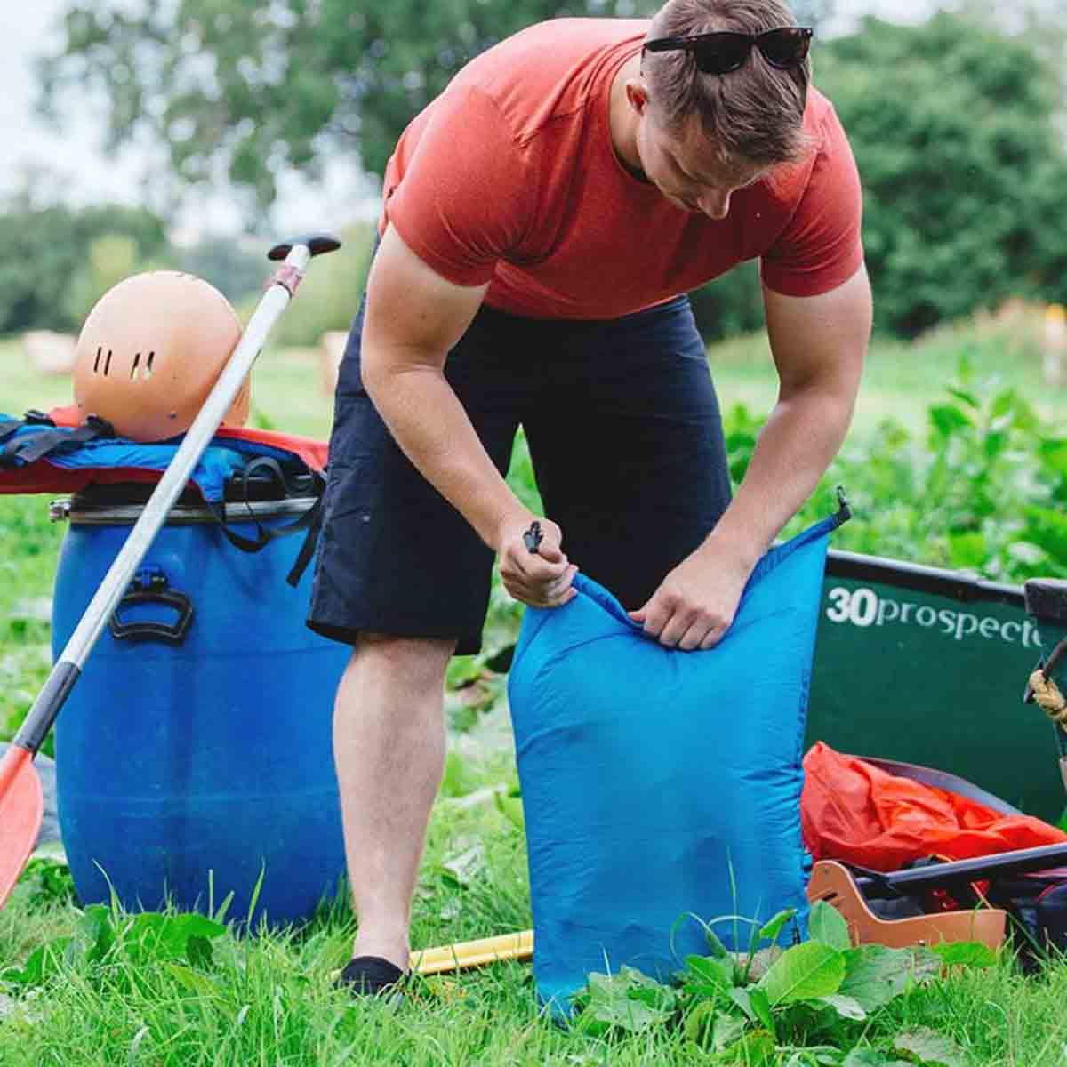 Lifeventure Ultralight 35L Dry Bag Blue Lifeventure Ultralight 35L Dry Bag Blue