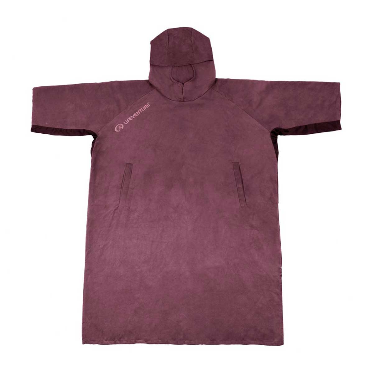 Lifeventure Compact Changing Robe Blackcurrant Lifeventure Compact Changing Robe Blackcurrant