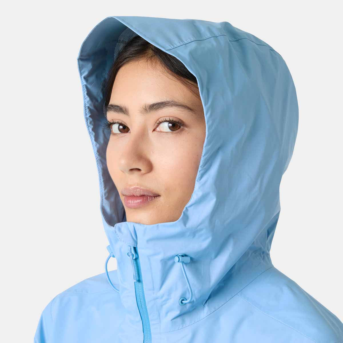 Helly Hansen Womens Loke Terra Jacket - Bright Blue - Hood Helly Hansen Womens Loke Terra Jacket - Bright Blue - Hood