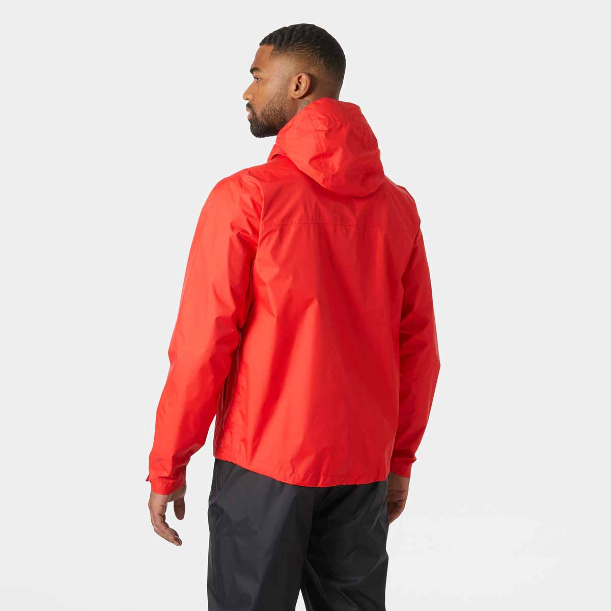 Helly Hansen Loke Jacket - Alert Red - Rear Helly Hansen Loke Jacket - Alert Red - Rear