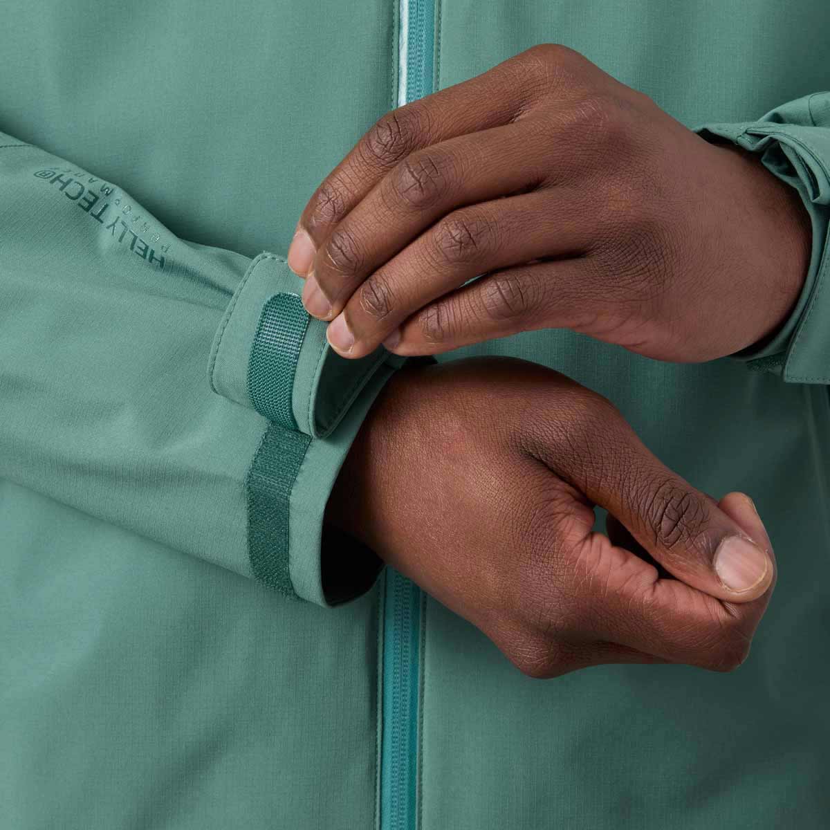 Helly Hansen Loke 2L Shell Jacket - opal green - cuff Helly Hansen Loke 2L Shell Jacket - opal green - cuff