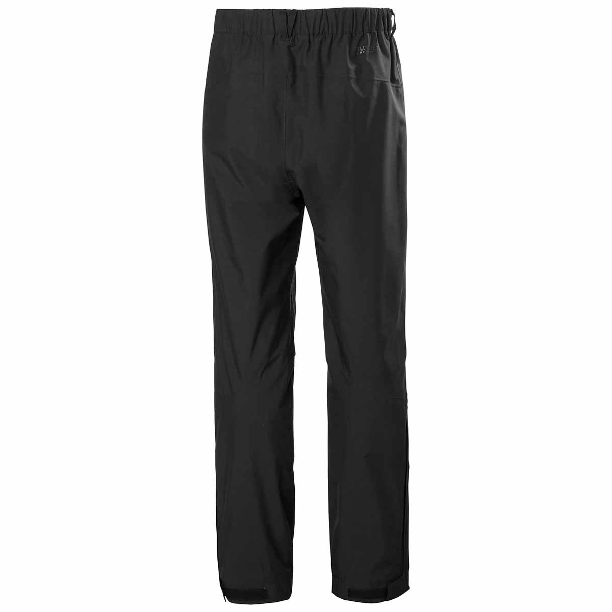 Helly Hansen Loke 2L Shell Pant - Black - rear Helly Hansen Loke 2L Shell Pant - Black - rear