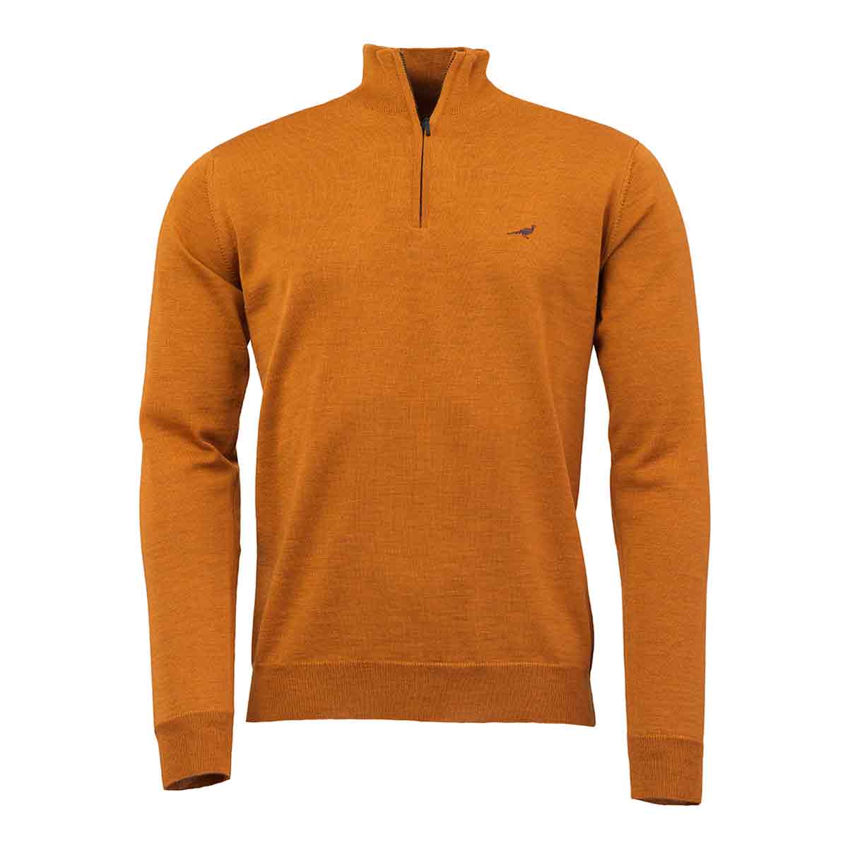 Laksen Norfolk Zip Neck Knit Pullover - Mustartd colour Laksen Norfolk Zip Neck Knit Pullover - Mustartd colour