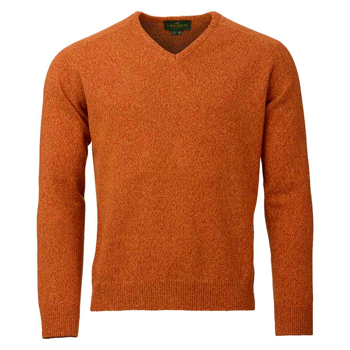 Laksen Trent V-Neck Pullover - Terra Laksen Trent V-Neck Pullover - Terra