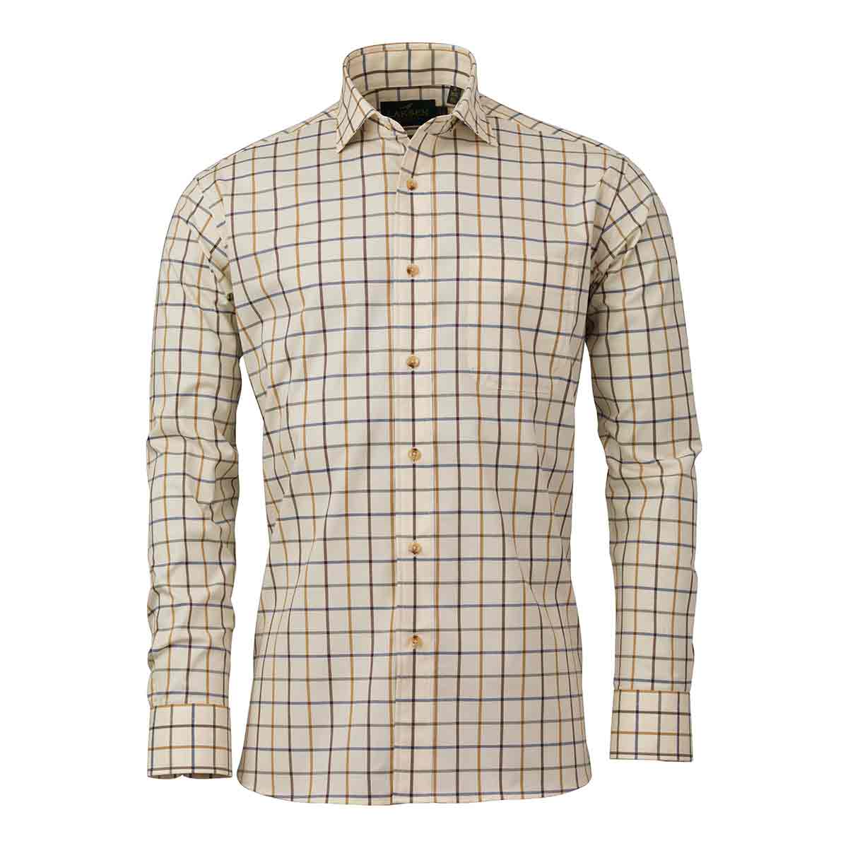 Laksen Alex Large Check Sporting Stretch Shirt Laksen Alex Large Check Sporting Stretch Shirt