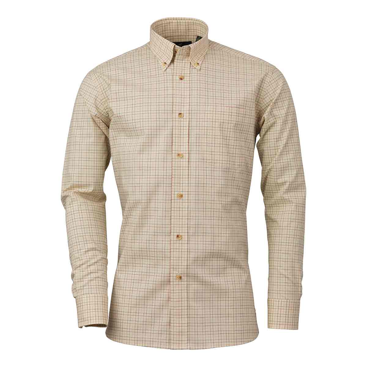 Laksen Alfi Mini Check Sporting Stretch Shirt Laksen Alfi Mini Check Sporting Stretch Shirt