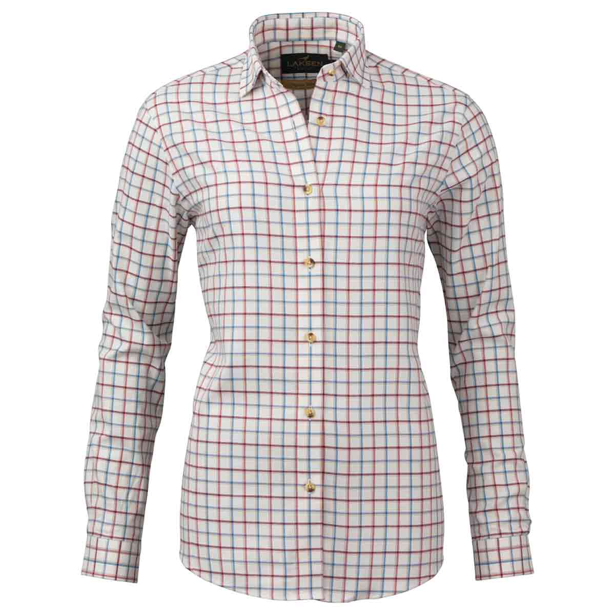 Laksen Laureen Organic Brushed Cotton Women's Checked Shirt Laksen Laureen Organic Brushed Cotton Women's Checked Shirt