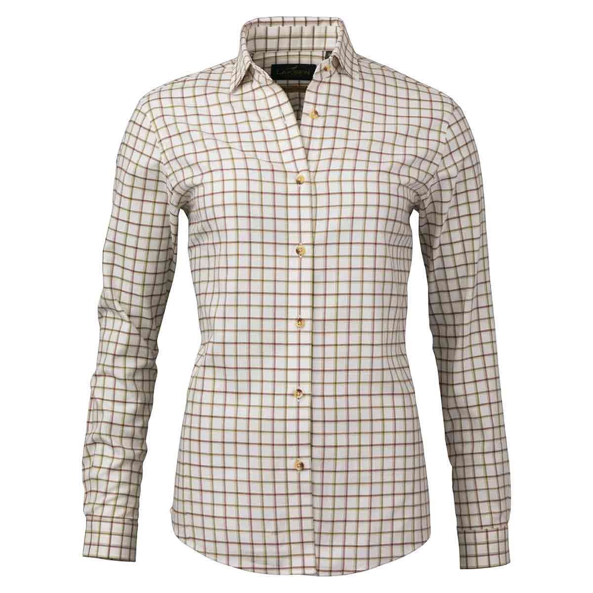 Laksen Sally Organic Brushed Cotton Women's Checked Shirt Laksen Sally Organic Brushed Cotton Women's Checked Shirt