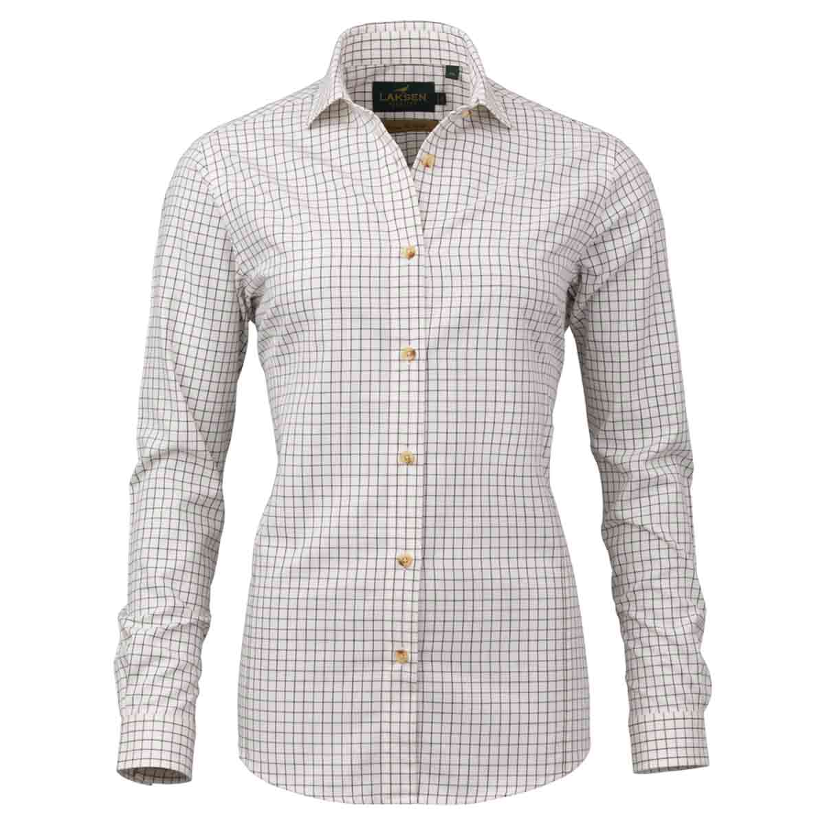 Laksen Penny Cotton-Wool Women's Checked Shirt Laksen Penny Cotton-Wool Women's Checked Shirt