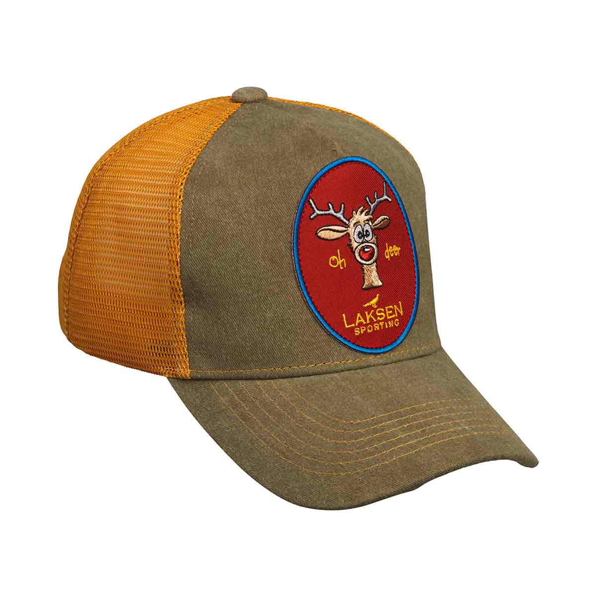 Laksen Oh Deer Badge Trucker Cap Laksen Oh Deer Badge Trucker Cap