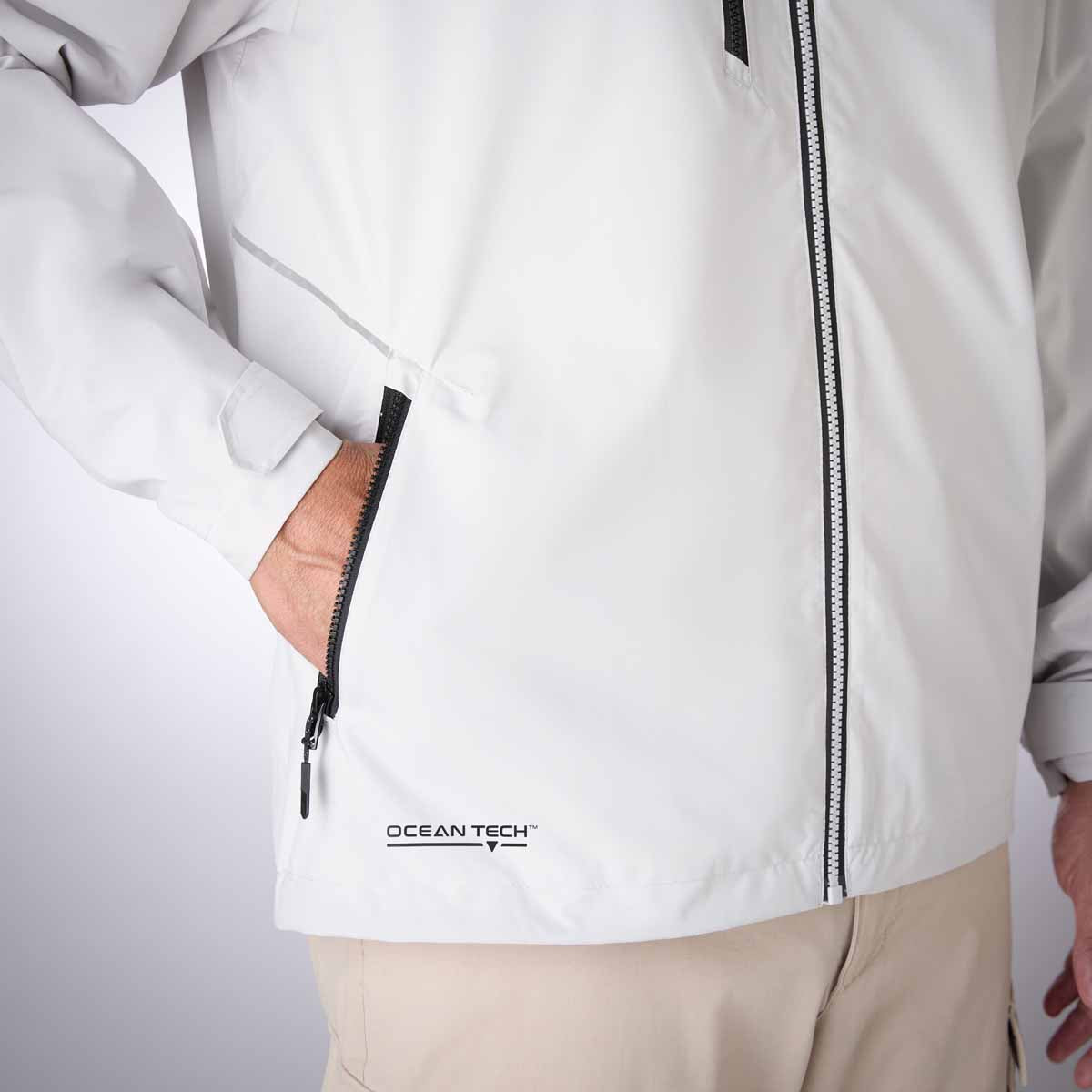 Musto Evo Waterproof Crew Jacket - Platinum - Pocket Musto Evo Waterproof Crew Jacket - Platinum - Pocket