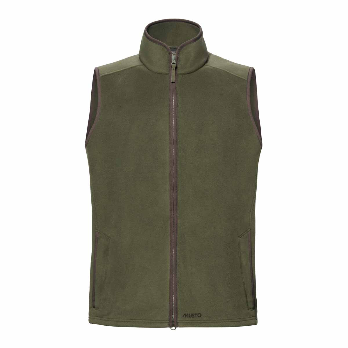 Musto Fenland 200 Polartec Fleece Vest - Deep Green Musto Fenland 200 Polartec Fleece Vest - Deep Green