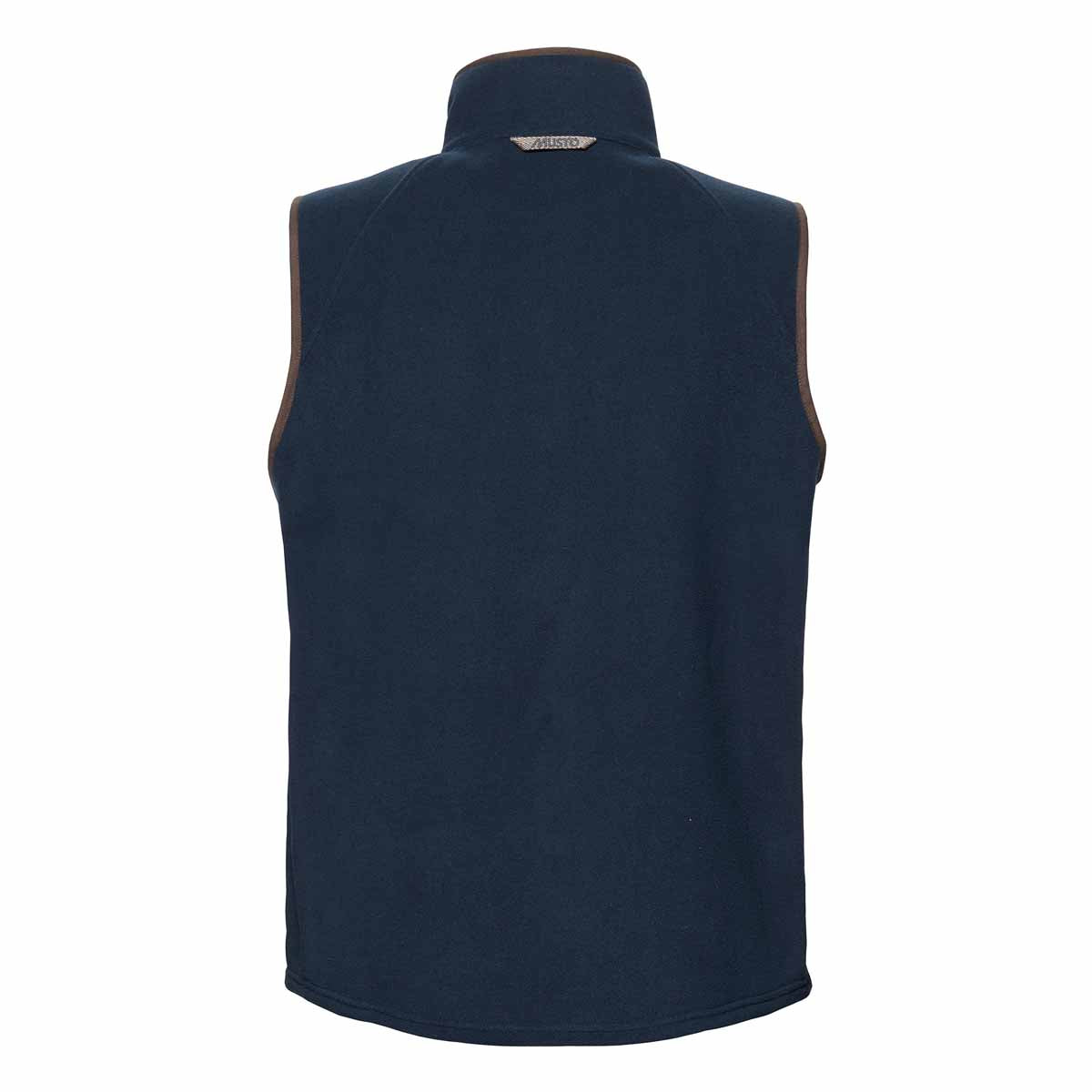 Musto Fenland 200 Polartec Fleece Vest - Navy - Rear Musto Fenland 200 Polartec Fleece Vest - Navy - Rear