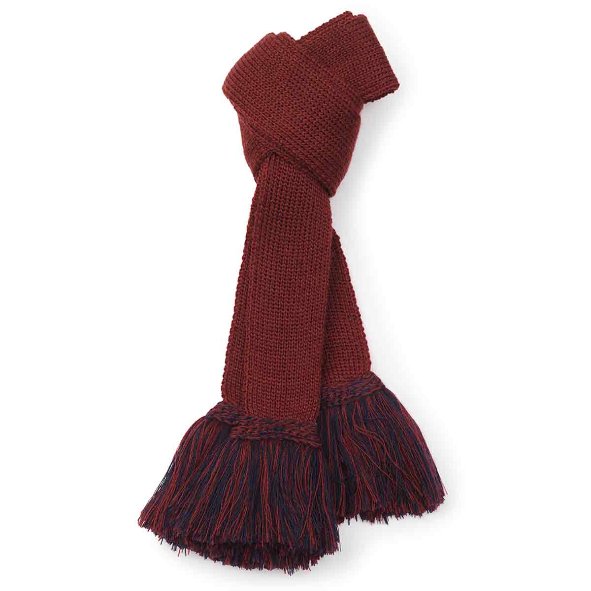 Laksen Garter Ties in Colour Burgandy Laksen Garter Ties in Colour Burgandy