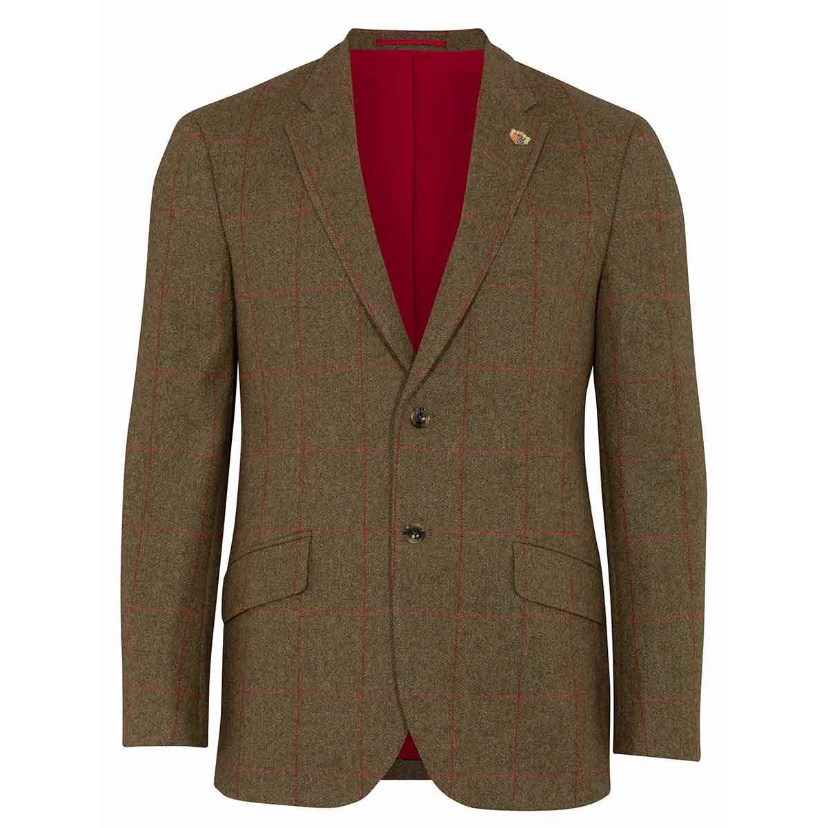 Alan Paine Combrook Tweed Blazer Sage Alan Paine Combrook Tweed Blazer Sage