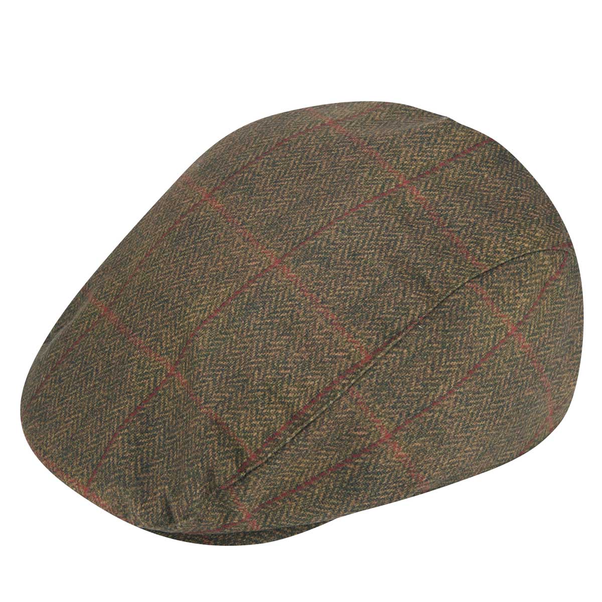 Alan Paine Didsmere Technical Tweed Men's Cap - oak
