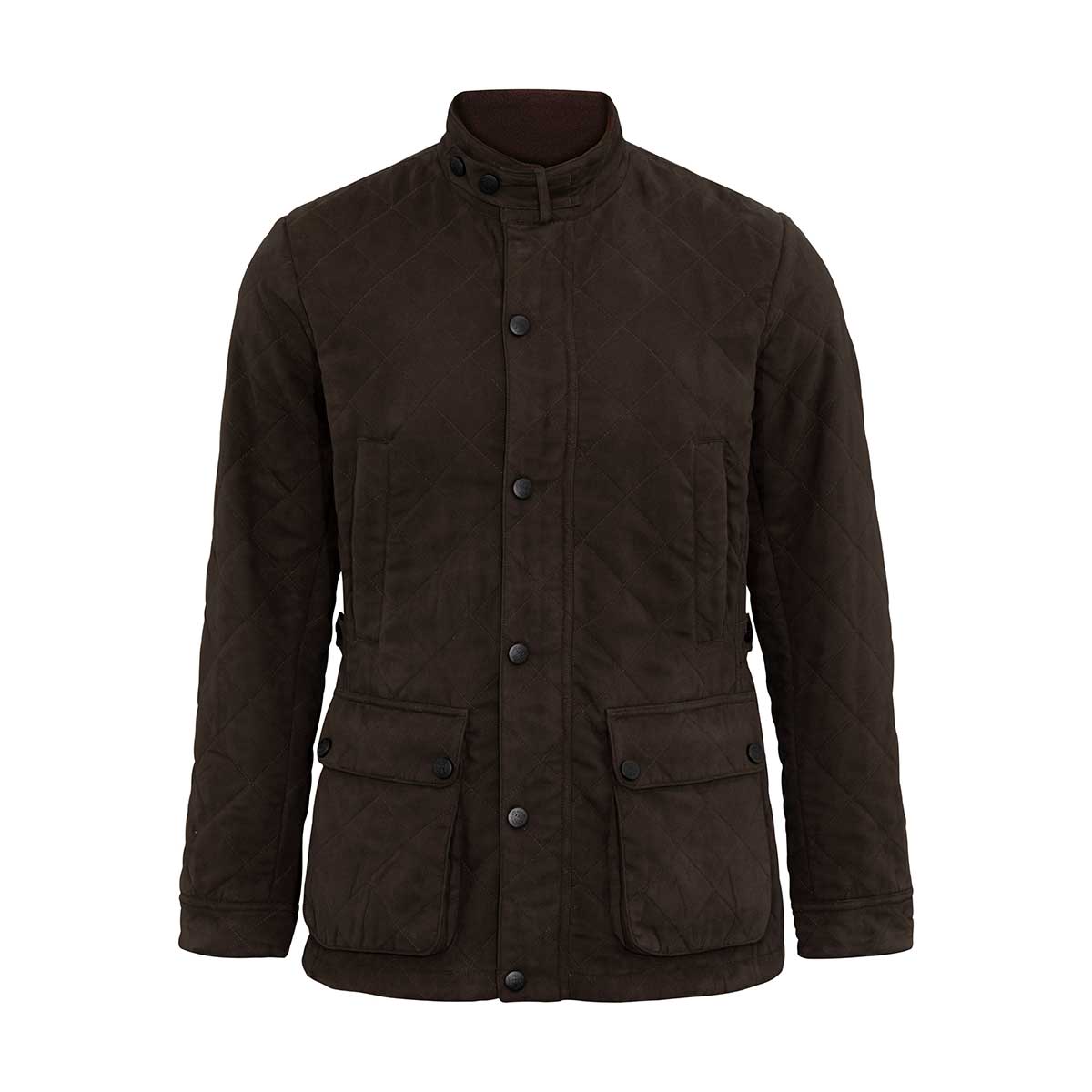 Alan Paine Felwell Men's Quilted Jacket Dark Olive Alan Paine Felwell Men's Quilted Jacket Dark Olive