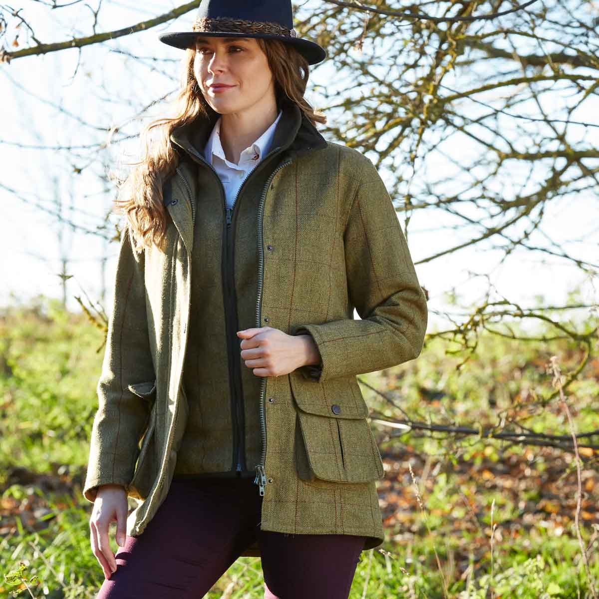 Alan-Paine-Ladies-Rutland-Coat-in-Cypress Alan-Paine-Ladies-Rutland-Coat-in-Cypress