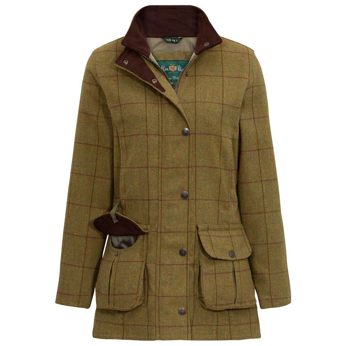 Alan Paine Ladies Rutland Coat - lichen Alan Paine Ladies Rutland Coat - lichen